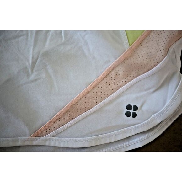 Sweaty Betty SB8316C Women's Sz Small White Track Speed 3.5" Running Shorts - Picture 3 of 10